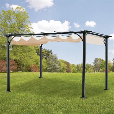 Replacement Canopy for Crown Shades Sterling 12' X 12' Pop Up Canopy - RipLock 350. . Garden winds pergola replacement parts